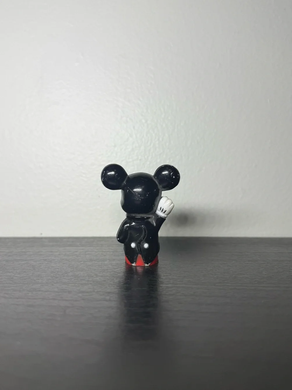 Vintage 1980s Disney Mickey Mouse Bow & Tie Pencil Topper 2 Inches Tall